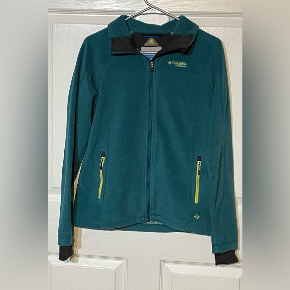 Columbia Titanium Size M Full-Zip Fleece - Omniheat